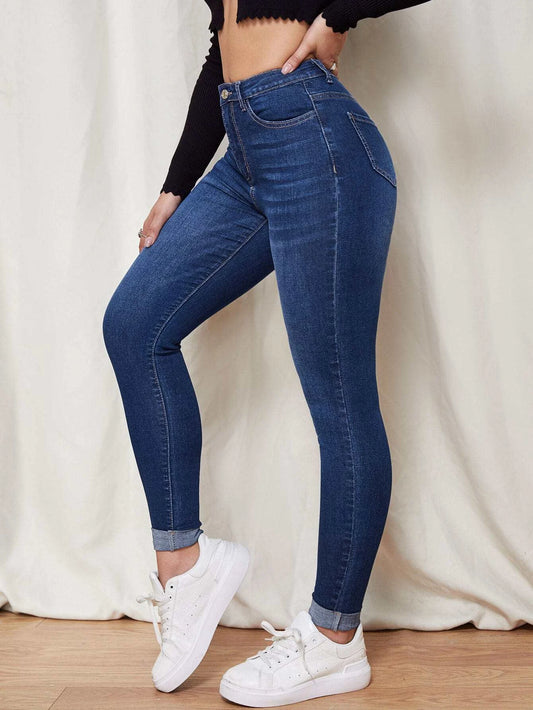 Dark Blue Skinny Fit